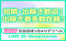 BBW五反田の店内・待機室・店外写真など